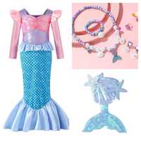 Costum Sirena + accesorii rochiță serbare carnaval