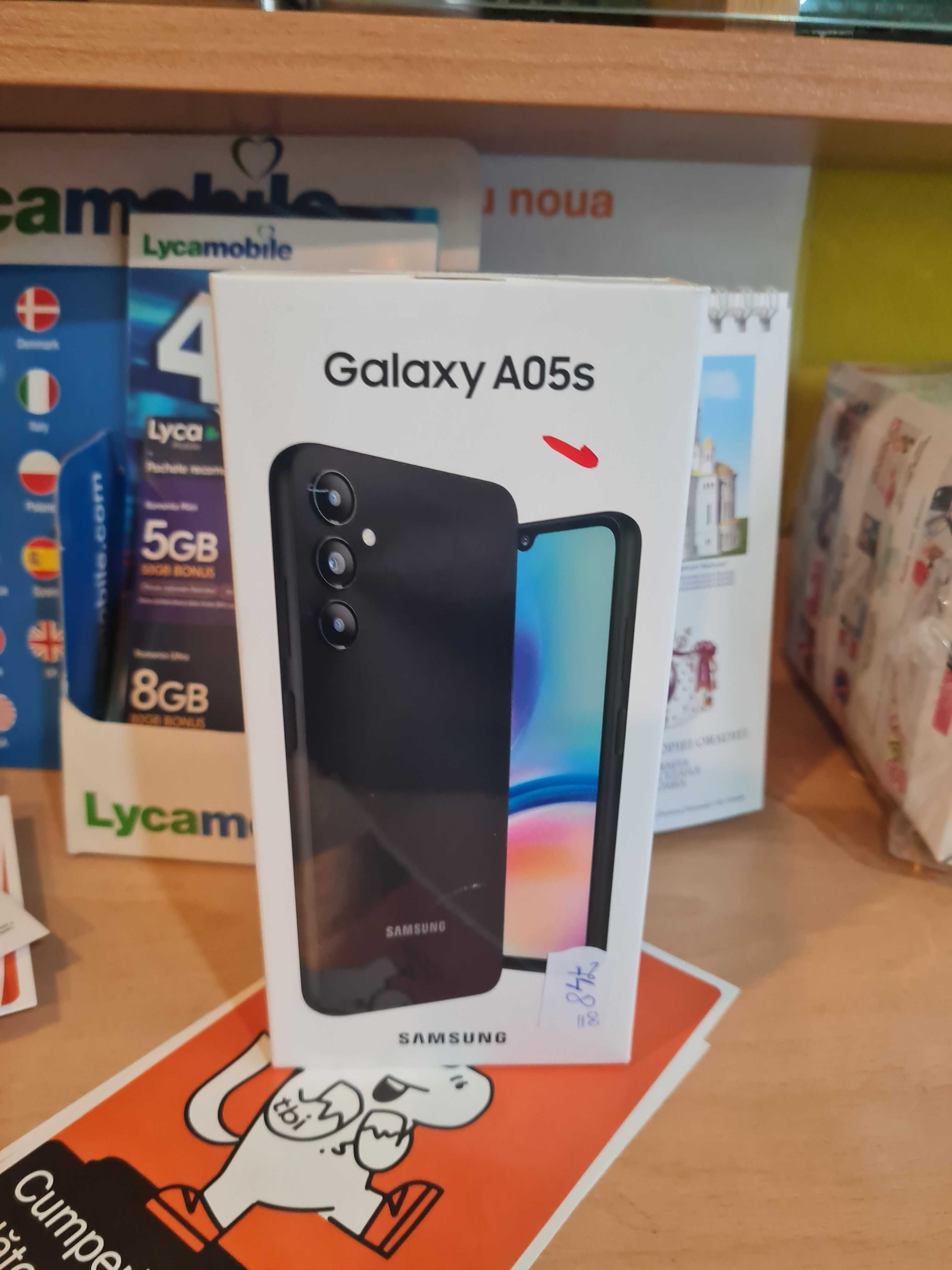Vand/ Schimb Samsung A05s *4/128*4/64*Rate*Garantie*Factura*black
