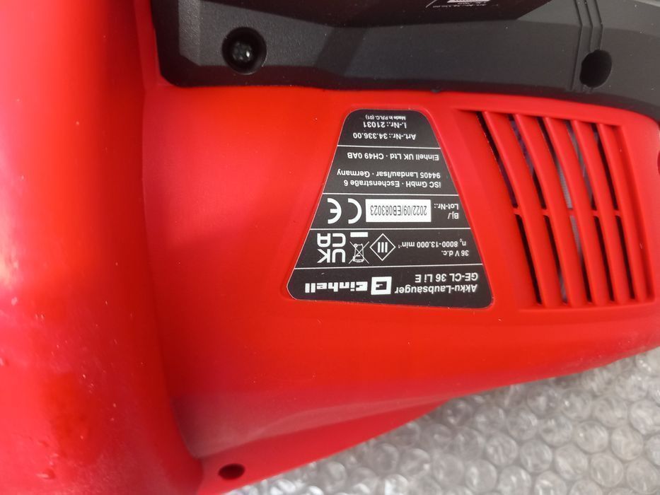 Suflanta Einhell GE CL 36 LI E-Solo pentru piese