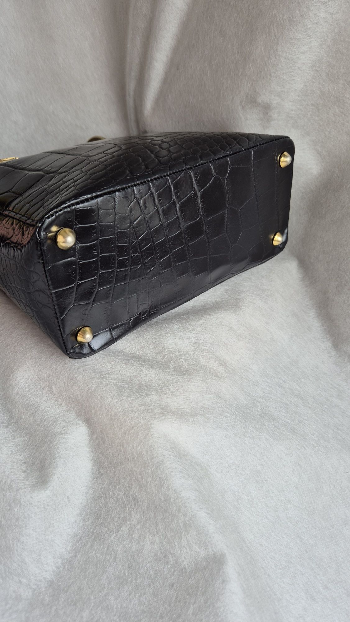 Geanta piele Lanzzeti vintage