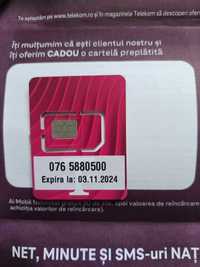 Vand Cartela prepay Telekom 07xx 880500