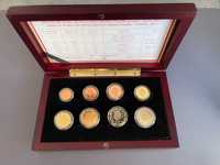 Set Euro monetarie BELGIA 2011 PROOF / caseta lux / certificat