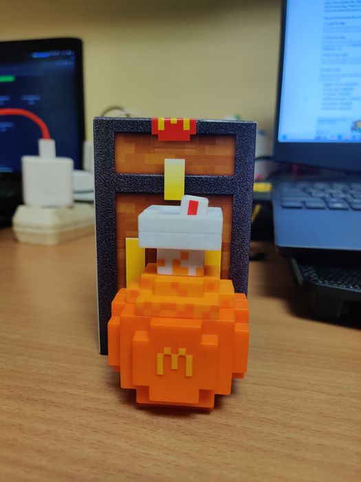 Jucarie Minecraft McDonald's