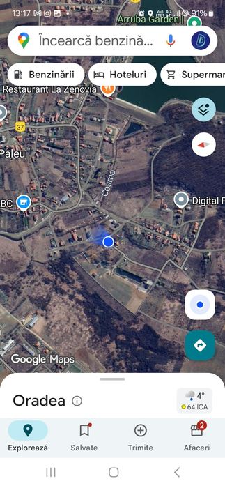 Teren intravilan Paleu