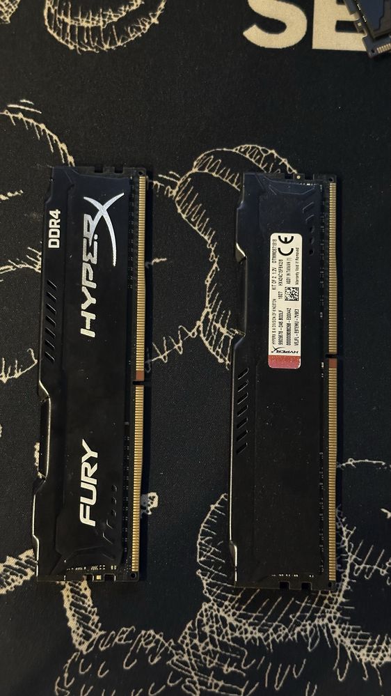 HyperX Fury 8GB (2x4GB) DDR4 2400MHz CL15