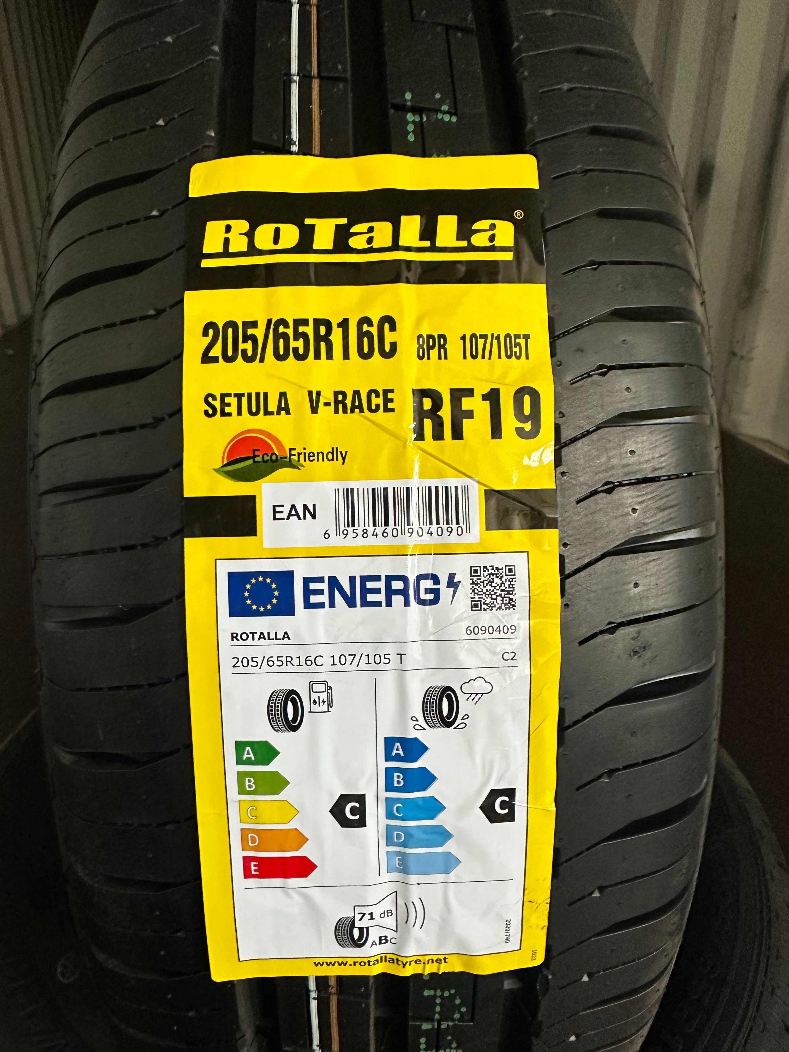 Нови Летни Бусови Гуми ROTALLA SETULA RF19 205/65R16C 107/105T Нов DOT