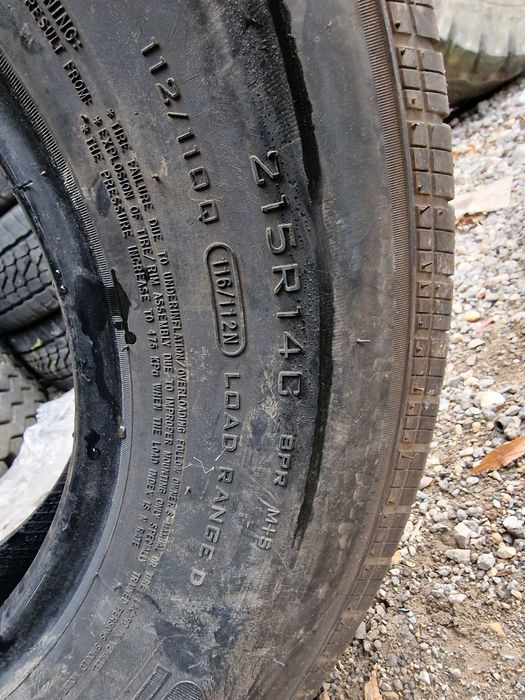 Anvelopă 215R14C marca Security