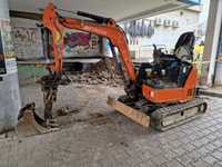 Inchiriez miniexcavator 1.7 t cu picon 4 t cu picon buldoexcavator dum