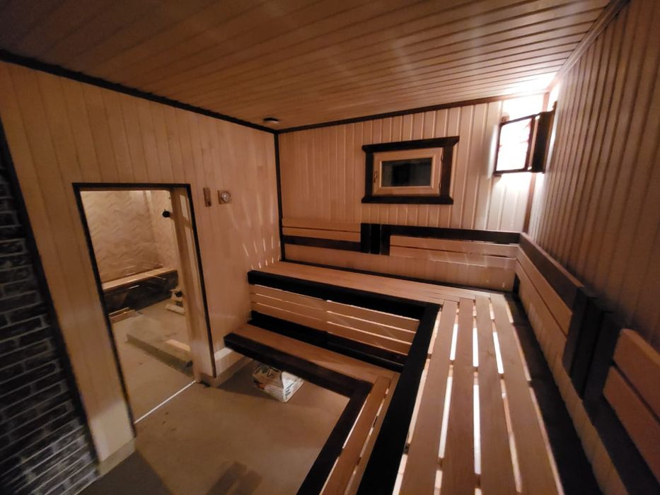 Отделка монтаж саун бань
