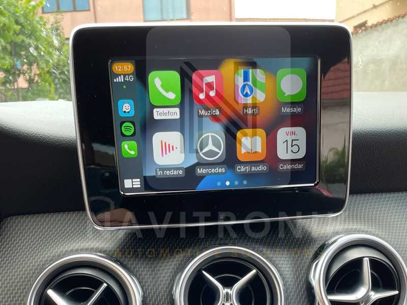 Mercedes Apple CarPlay Android Auto A B CLA CLS GLA GLE GLS