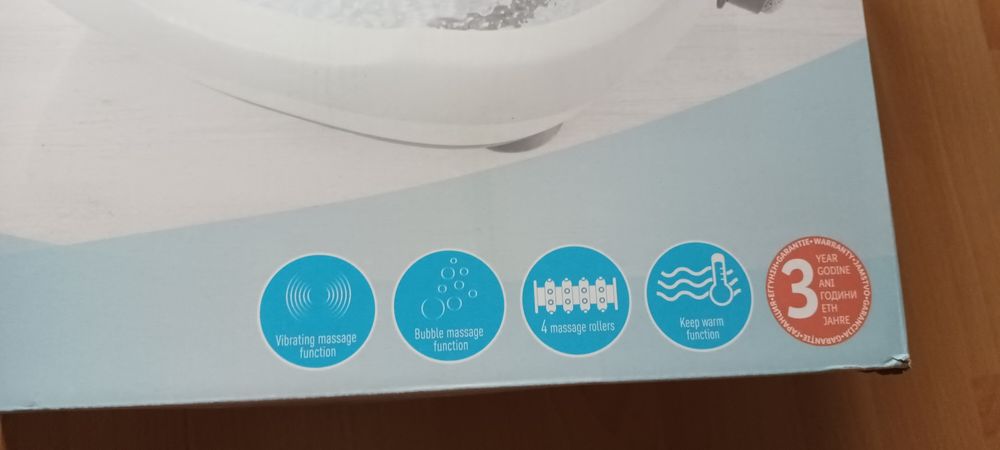 Aparat de hidromasaj pentru picioare