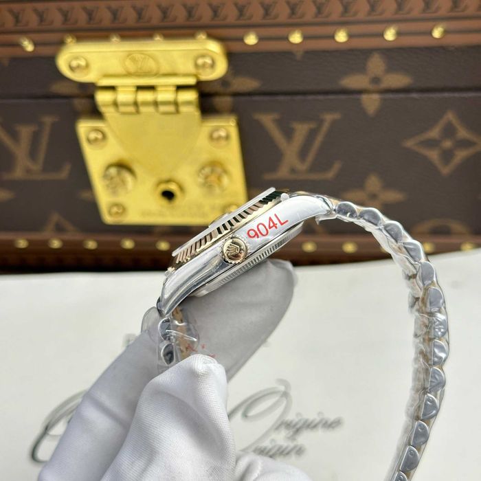 Rolex datejust 36mm двуцветен/златен