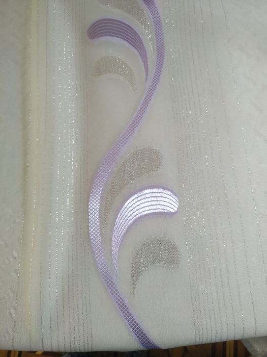 Тюль 4 полосы размером 3х3 м, комплект на 4 окна