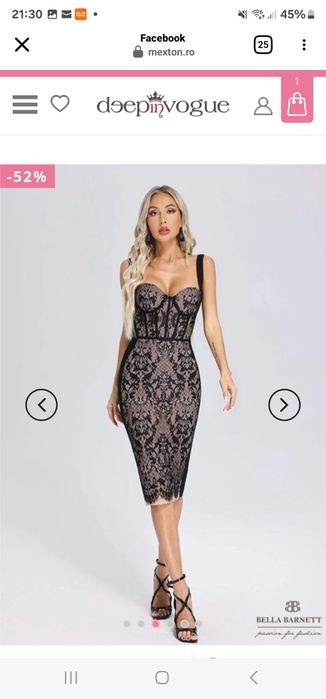 Rochie noua m38 Bella Barnet