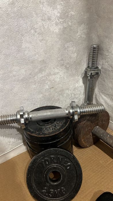 Набор гантелей разборная