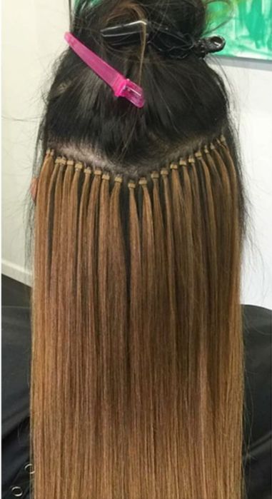 Aplic extensii cu cheratina