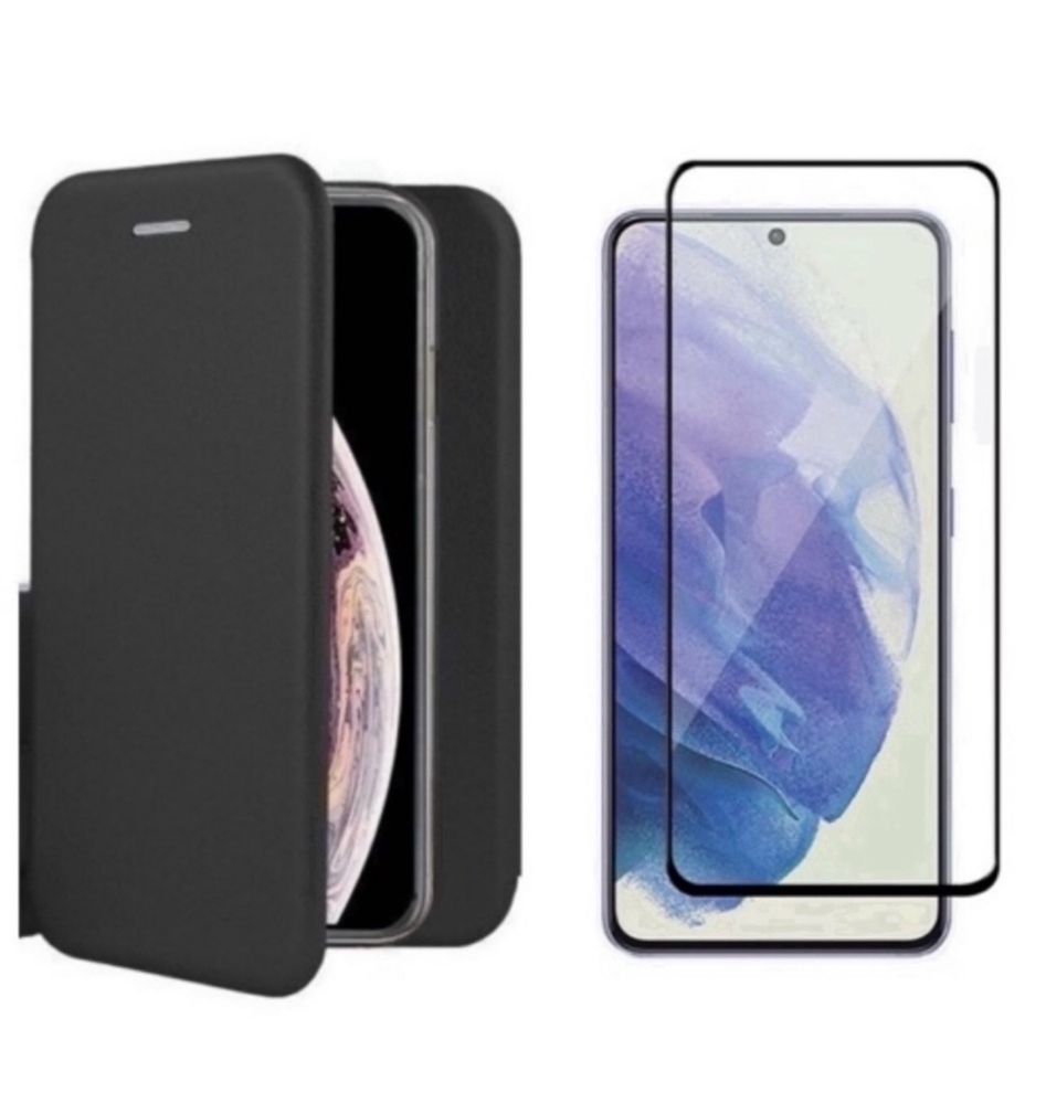 Motorola G24/G32/G53/G54/G72 Husa Carte Suport Card + Folie Sticla