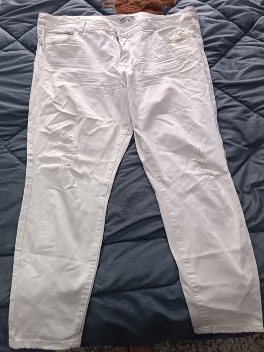 Брючки Белые джинса