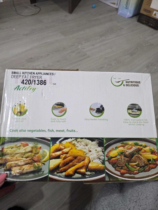 Tefal Friteuza Actifry Nutritious & Delicious AH900036, 1400 W, 1.5 kg