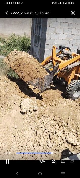 Продается новый погрузчик, трактор.