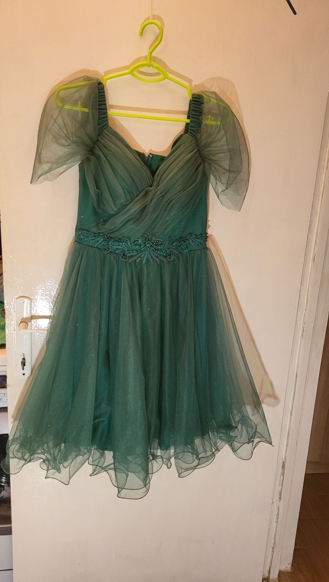 Rochie verde de banchet