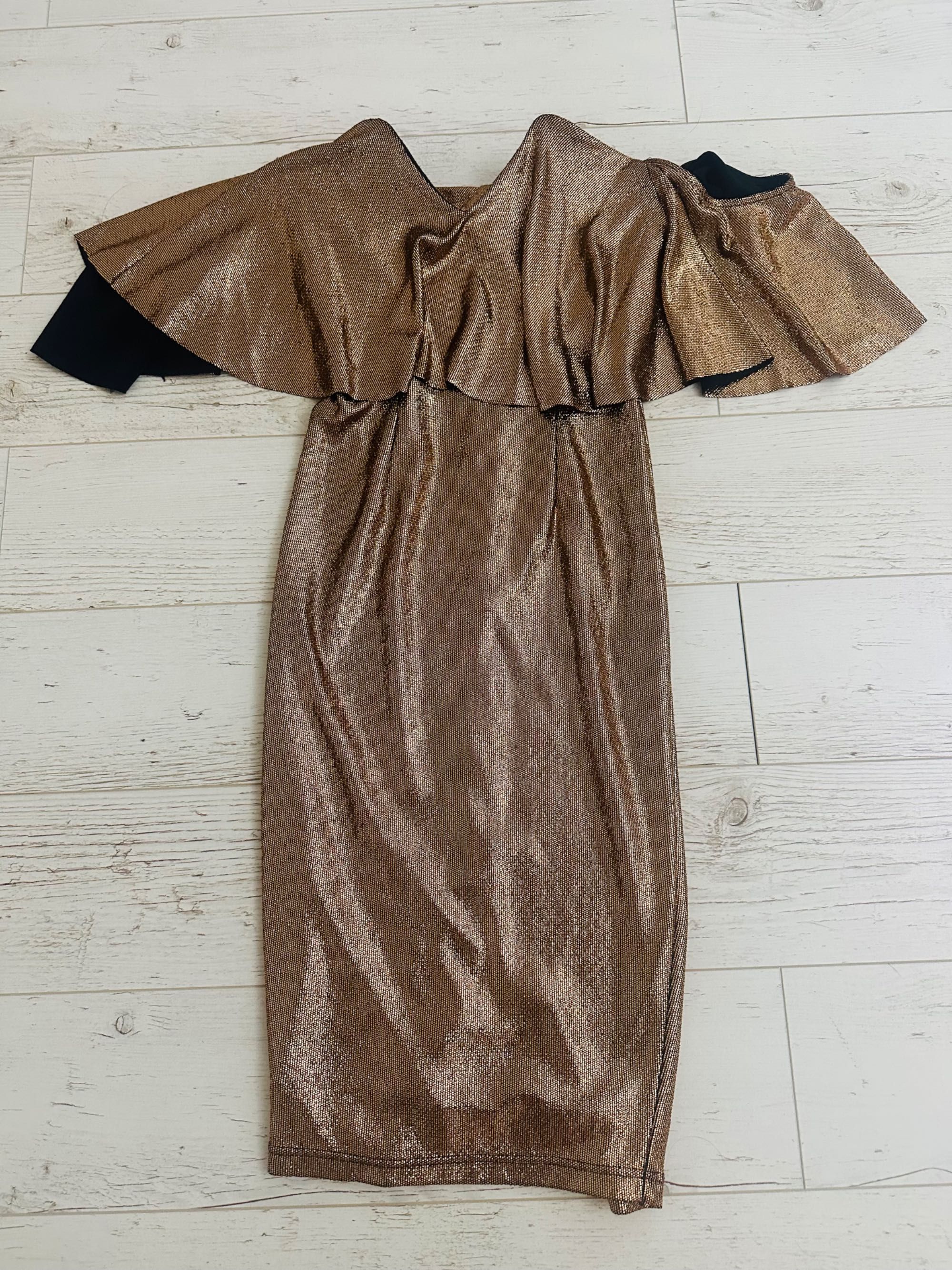 Rochie bronz, Atmosphere Fashion, marimea S