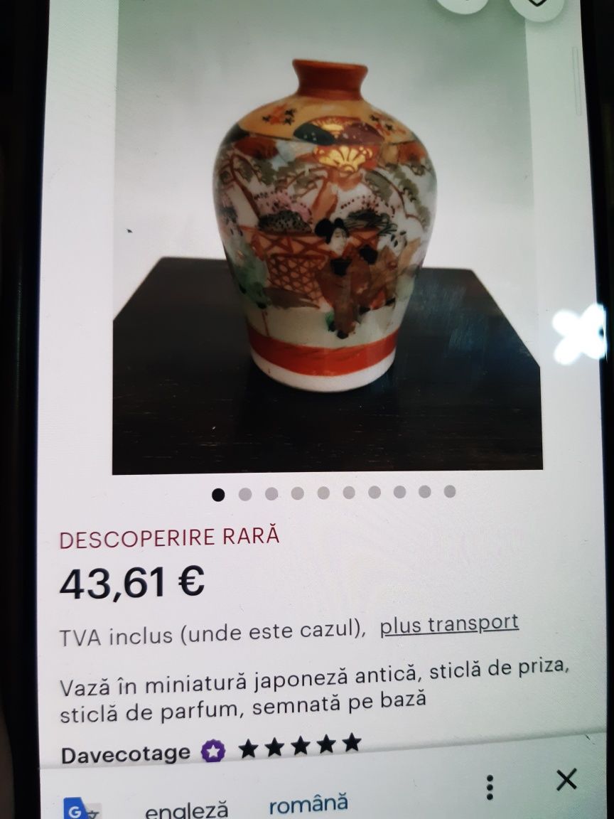 Vaze în miniatură din perioada Japonia antică