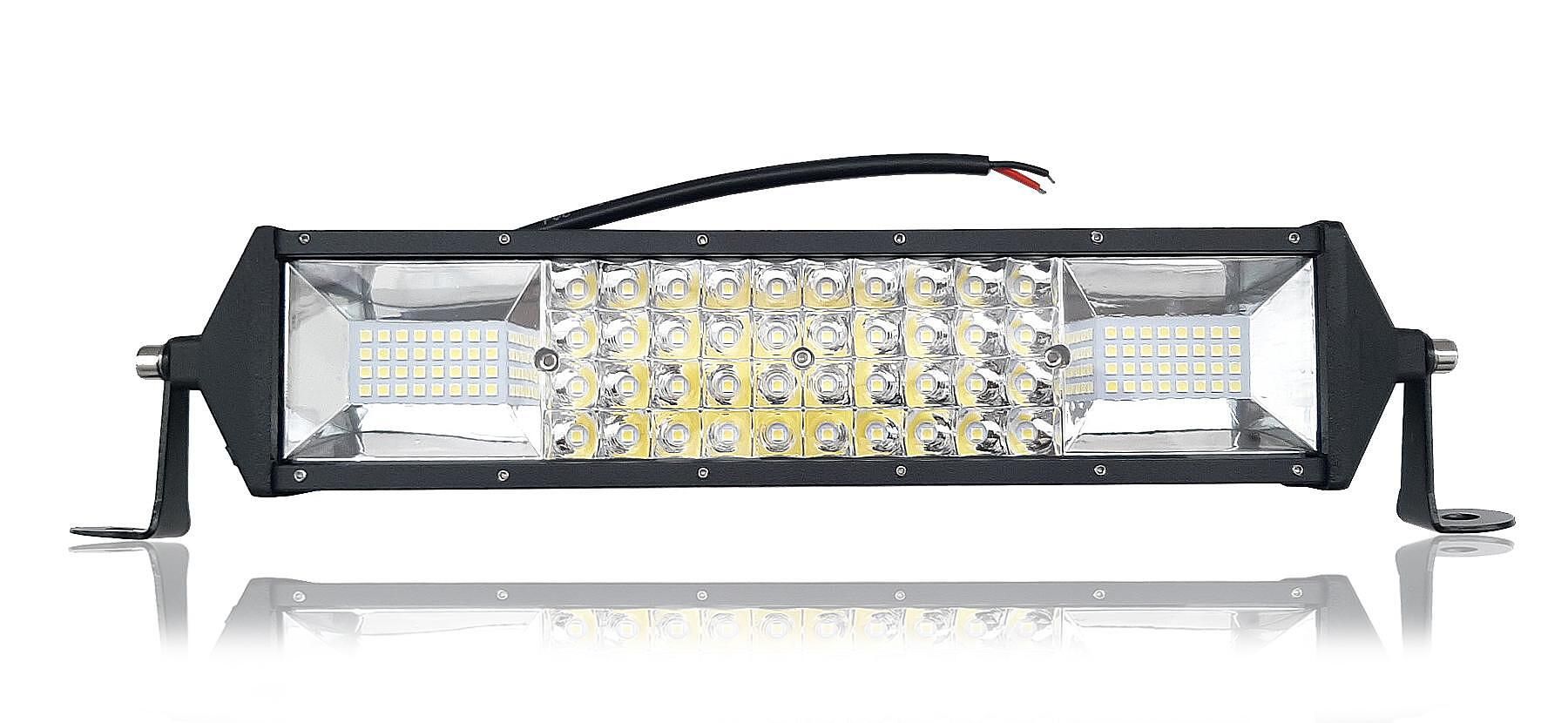 31 см 312w мощен led bar лед диоден бар прожектор 12v 24v 4 редов quad