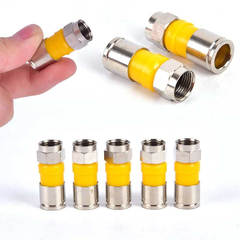 Sertizare conectori rj45 si Rg6 (cat. 5e ,6, 6a , 7, catv-compresie)