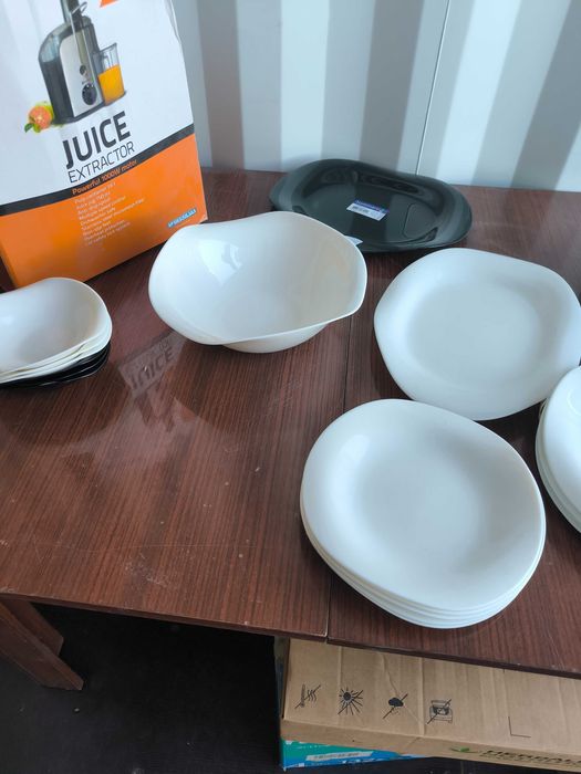 Luminarc Сервиз за хранене 27части  Black and White