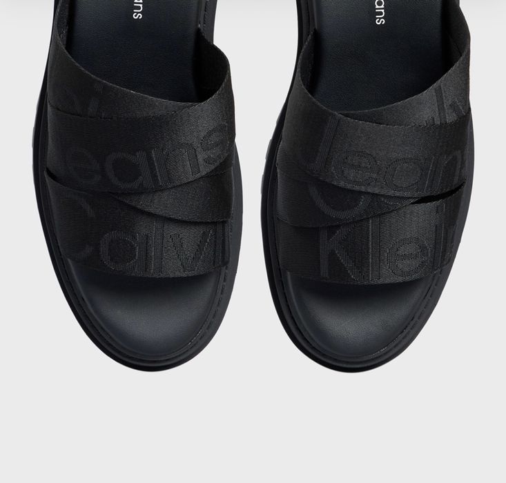 CALVIN  KLEIN  шлёпки - пантолеты