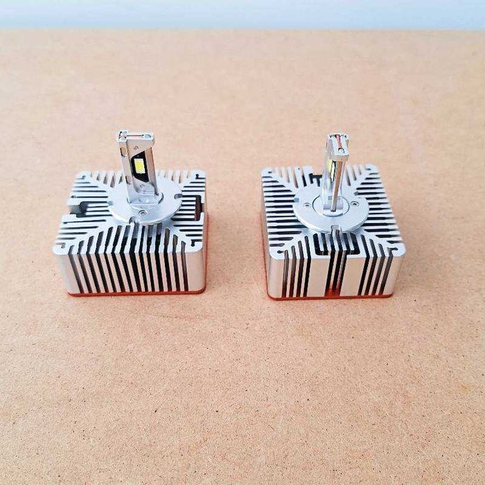 Set de 2 leduri auto D5S conversie xenon D-Series 120W 21000LM 6000K