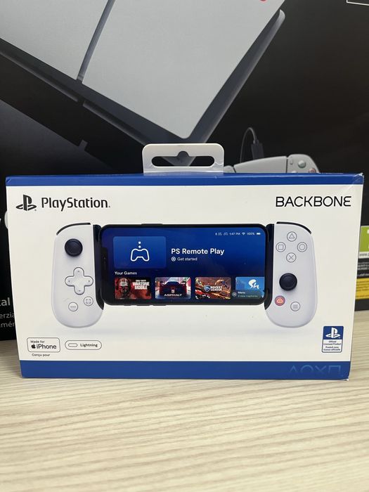 Backbone playstation 4-5 cu adaptor lightning