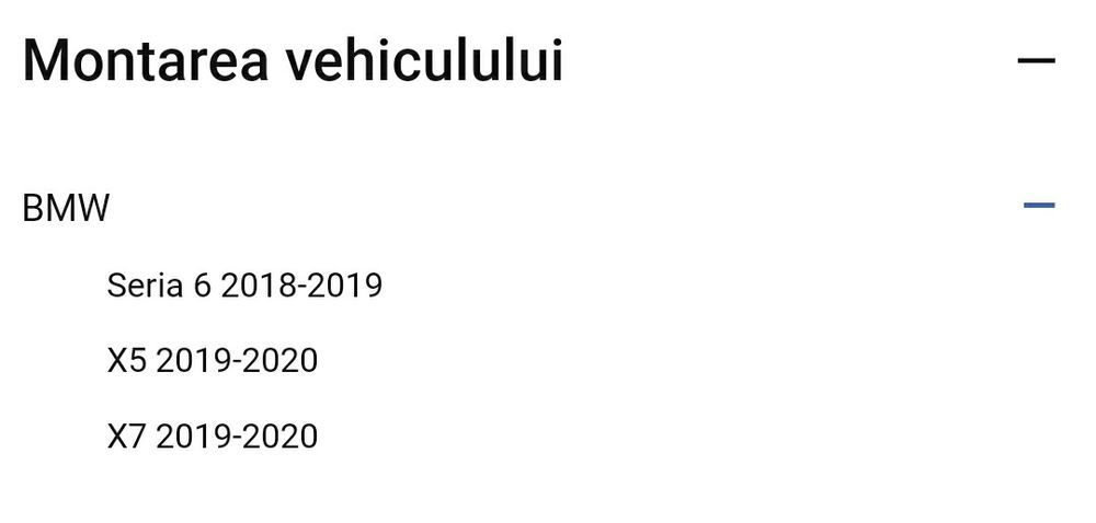 Cheder parbriz plafon BMW x5 x7 seria 6 g05 g07