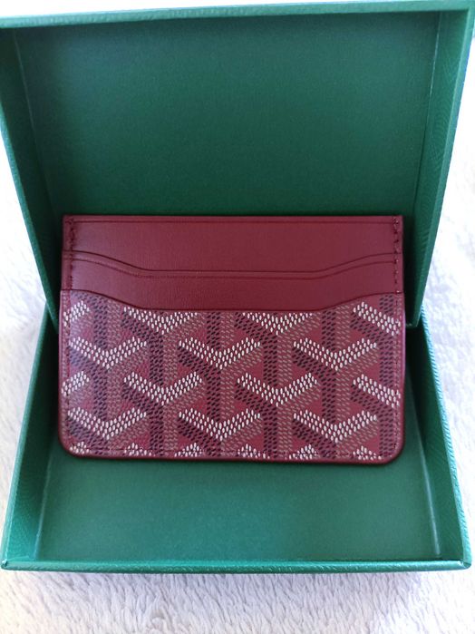 Cardholder roșu bordeaux 7.5 x 10cm