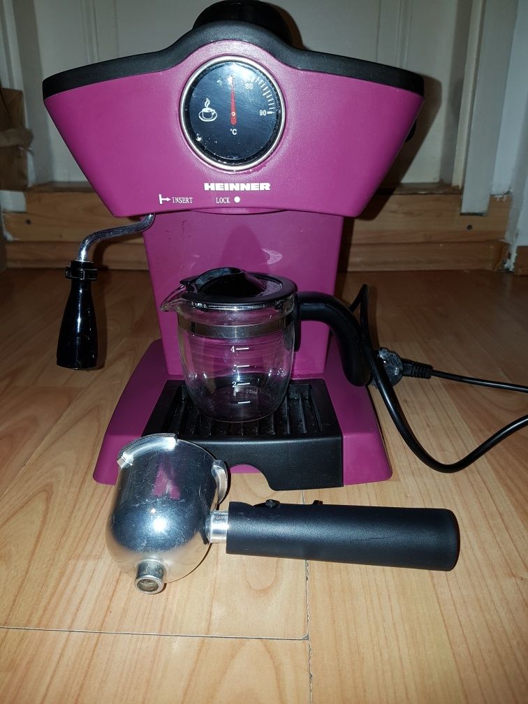 Espressor manual Heinner Charm HEM-200BG, 800W, 250ml