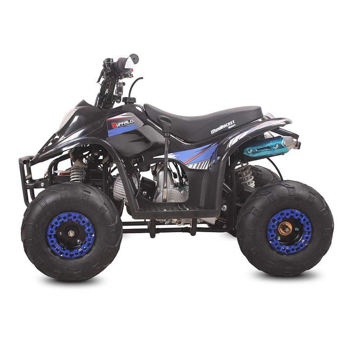 Atv copii 110cc Mini Rocket Buffalo 6" automat 4T benzina albastru