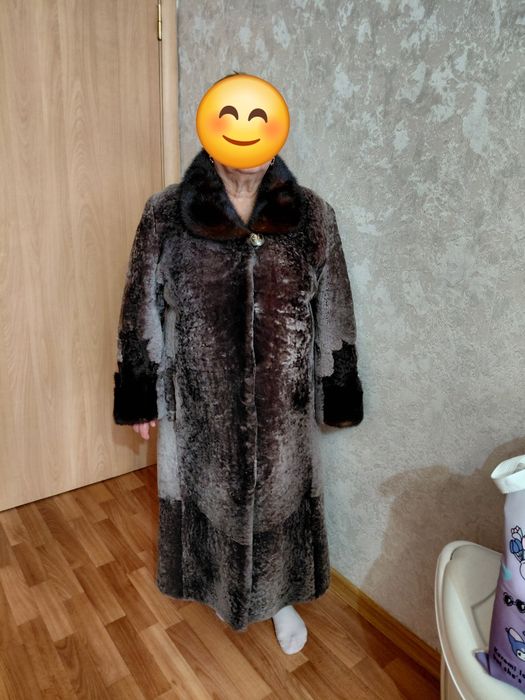 Шуба мутон ,б/у, в отличном состоянии