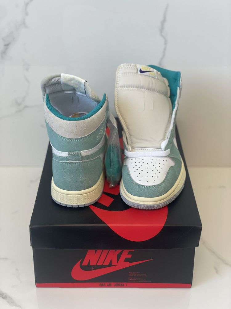 Air Jordan 1 Turbo Green Retro High Royal Hyper Tie Dye White