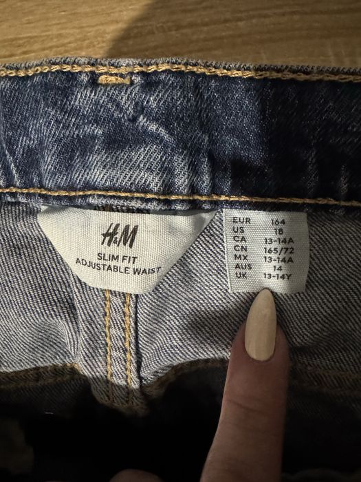 Дънки H&M  164 см нови