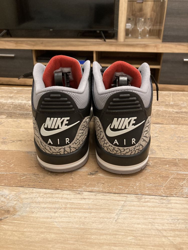 Vand Jordan 3 Black Cement