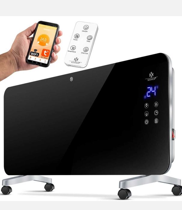 Нов електрически стъклен конвектор