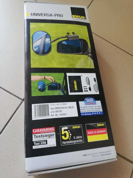 Oglinzi suplimentare plate Emuk rulota ajutatoare oglinzi