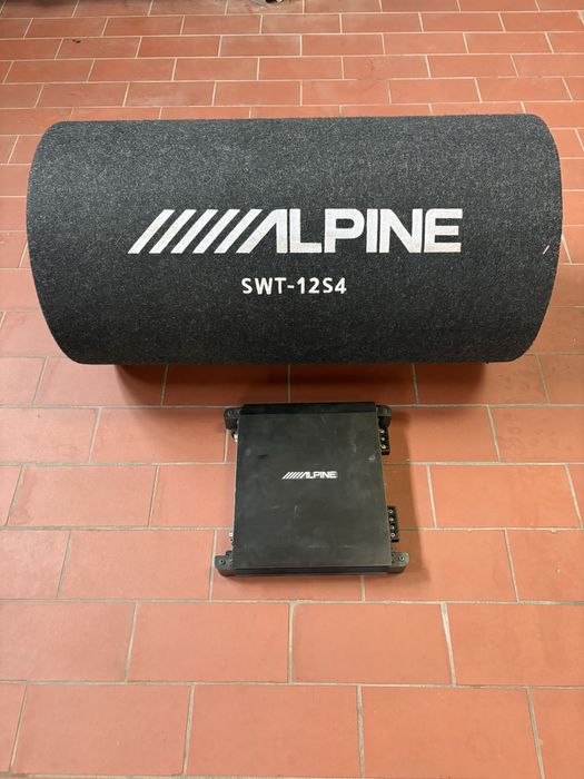 Subwoofer + statie alpine