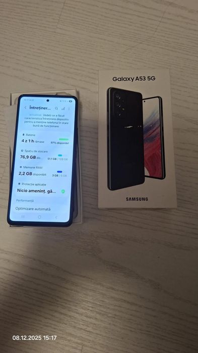 Samsung A53 folosit cateva zile !!