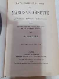 Carte - Marie-Antoinette (La Captivité et la Mort) - stare excelentă