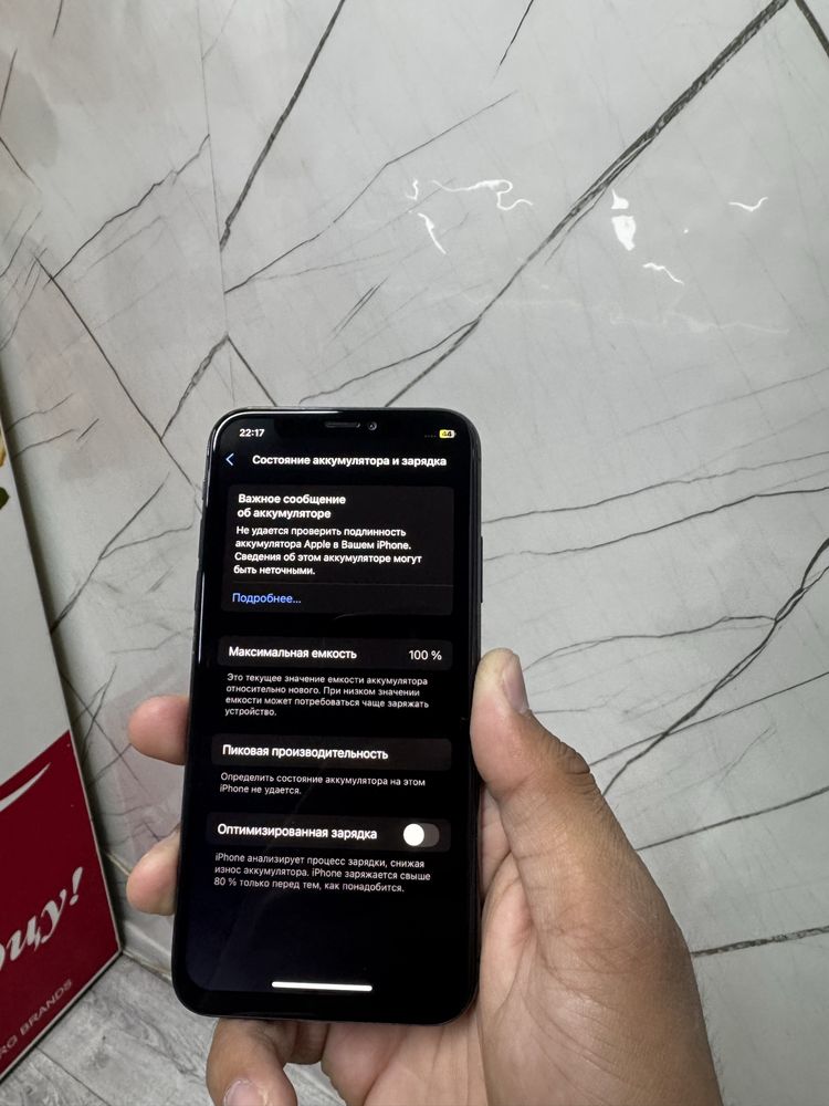 iPhone XS 256 gb 100%
