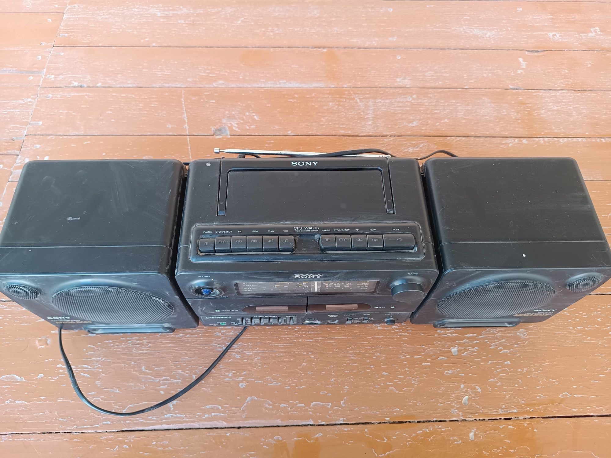 Магнитола SONY CFS W480S