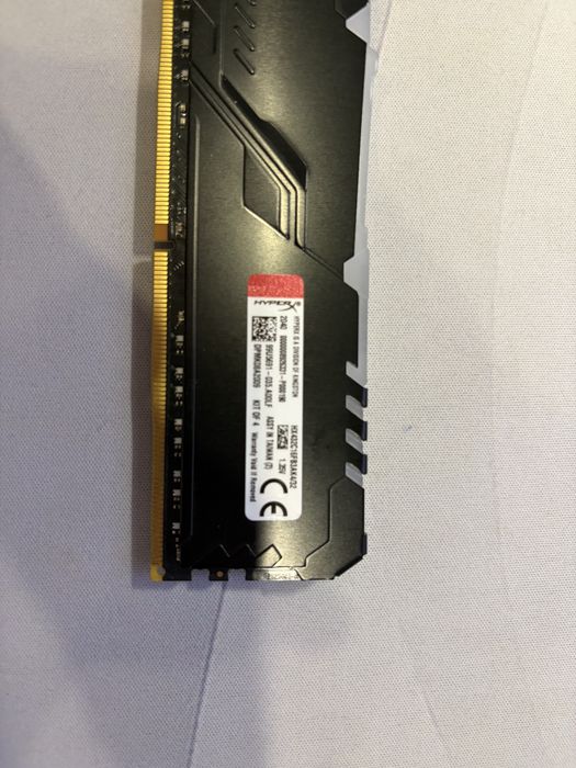 Kingston HyperX Fury DDR4 8x4 =32 Gb