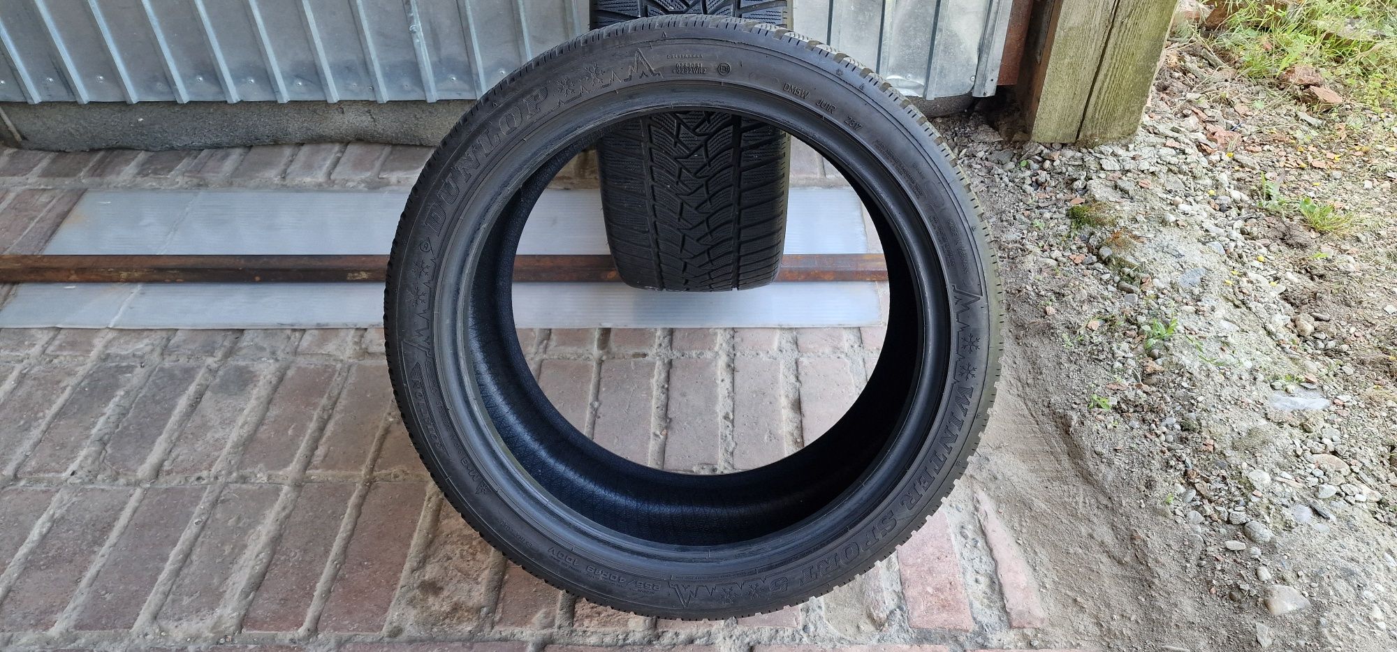 255/40 R19 - 2 anvelope - Dunlop - M+S - iarna - 6.5 mm !